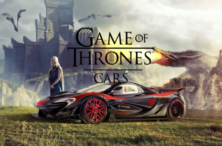 Los coches de 'Juego de Tronos' es una selección de fuego y hielo que te hará soñar