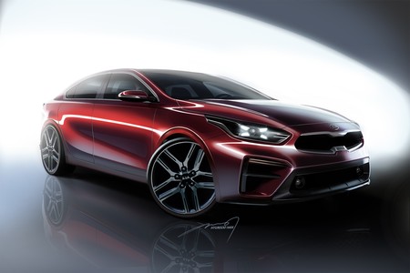 El KIA Forte 2019 está a la vuelta de la esquina y se estrena con estos bocetos