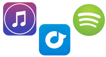 Spotify, Rdio y iTunes: comparativa