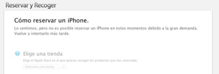 Apple estrena en España un sistema de reserva de iPhone en su página web