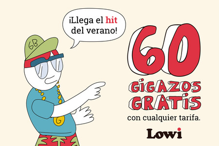 Lowi vuelve con su promoción veraniega: 60GB de datos gratis para todos sus clientes