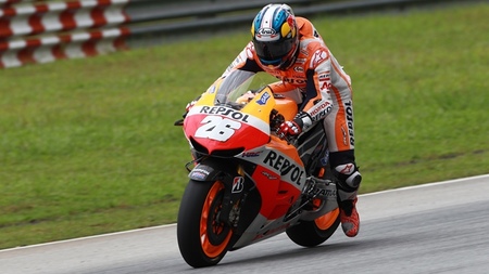 Dani Pedrosa retoma el liderato en el tercer día de test en Sepang