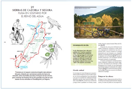 Libro rutas en bicicleta España