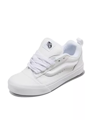 Vans Knu Skool, Zapatillas Mujer, Blanco, 33.5 EU