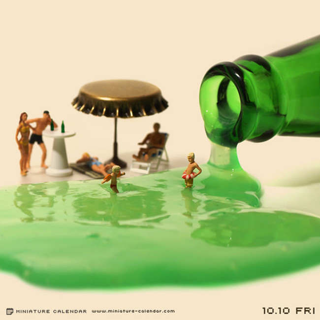 Miniature Calendar Tatsuya Tanaka 14