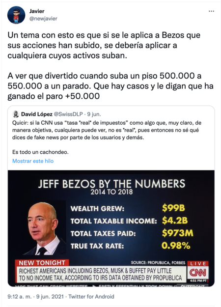 Tweet De Javier Navarro