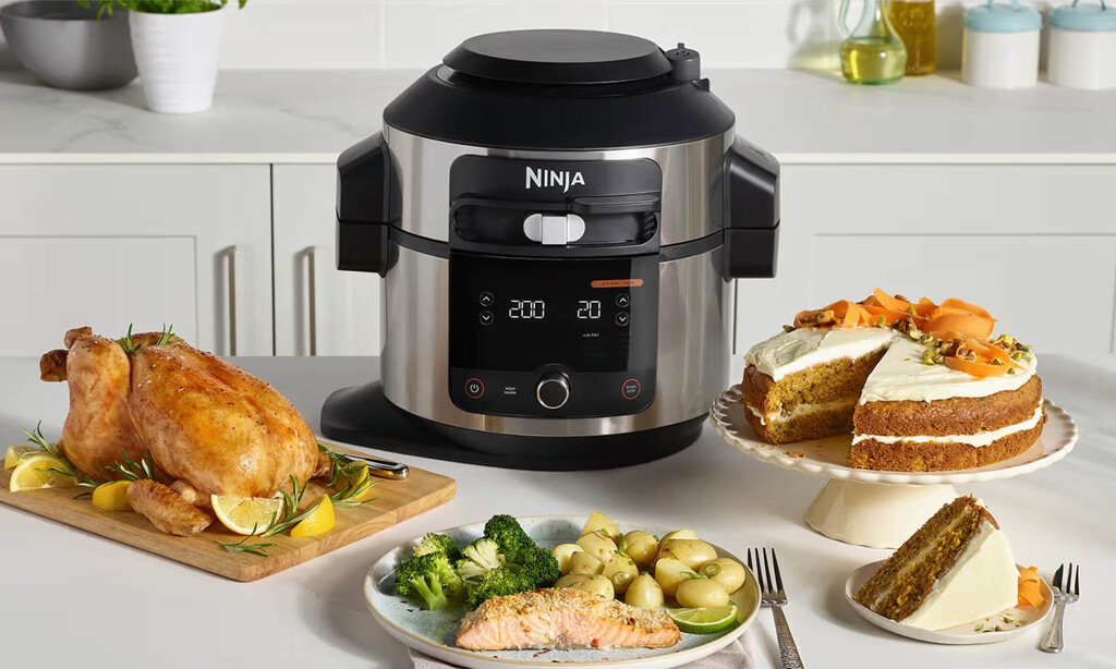 Olla eléctrica y freidora de aire en el mismo dispositivo: Ninja rebaja este versátil electrodoméstico para tu cocina