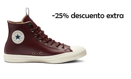 25% de descuento extra en Converse en decenas de zapatillas ya rebajadas hasta un 50%
