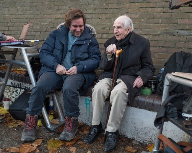 Paul King con Michael Bond