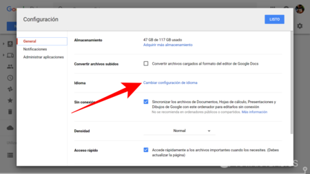 como cambiar mi contrasena de google drive