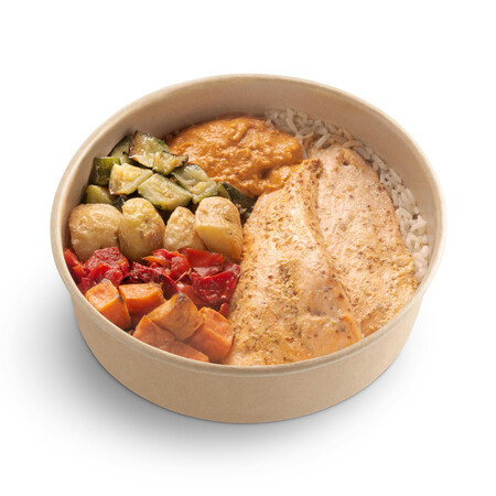 Salmon Con Verduras Listo Para Comer