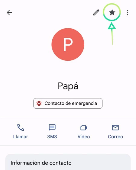 連絡先 Google お気に入り