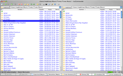 MuCommander: especial reemplazos de Finder