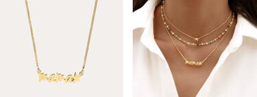 Nueve joyas personalizadas por menos de 70 euros para regalarle a mamá en el Día de la Madre 