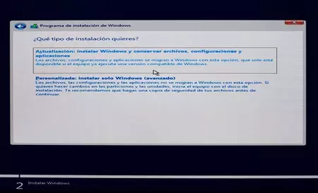 Conservar Archivos Windows