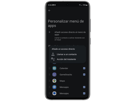 Accesos directos a tus principales contactos