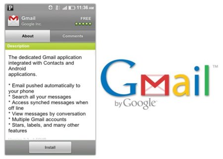 Gmail se actualiza para terminales Froyo