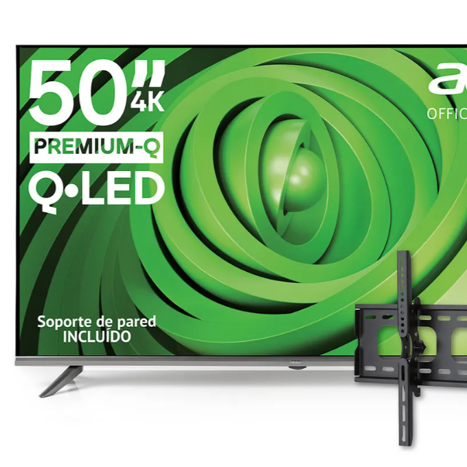 Smart TV Acer QLED 4K de 50 pulgadas