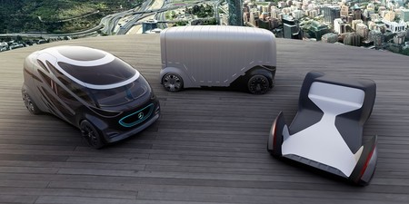 Mercedes Vision Urbanetic entregará tu pedido de Amazon o te llevará a la oficina en el futuro