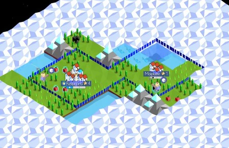 あなたは孤立したエリアから探索を始めます...