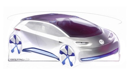 Estas son las pistas de diseño de la sorpresa eléctrica de Volkswagen para el Salón de París