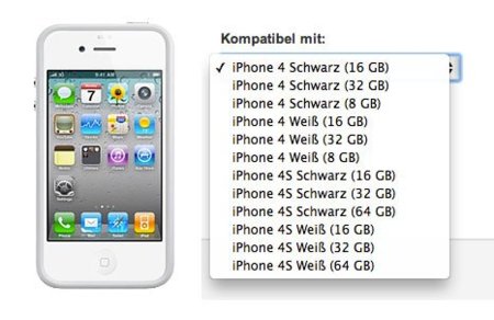iPhone 4S con 16GB, 32GB y 64GB, aparecen en Vodafone Alemania