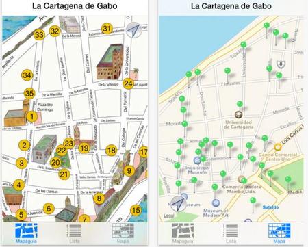 Aplicaciones viajeras: la Cartagena de Gabo