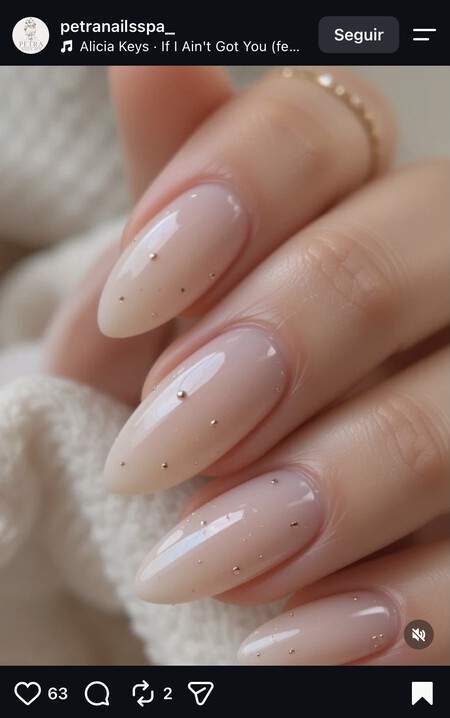 Unas Nude Tipos Tonos Forma Manicura Ideas