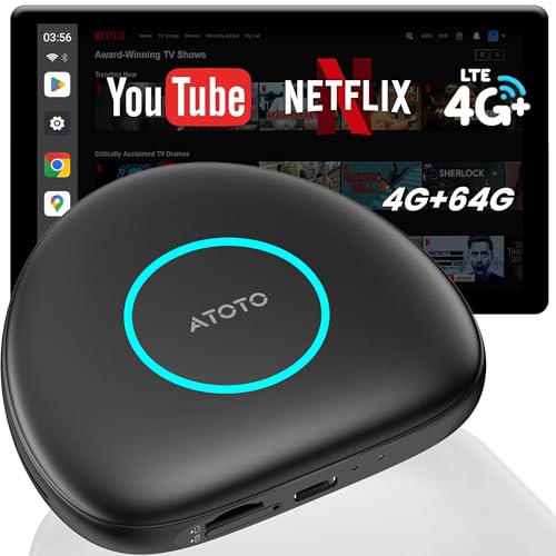 Adaptador CarPlay Inalámbrico Android Auto AI Box, Car Play 
