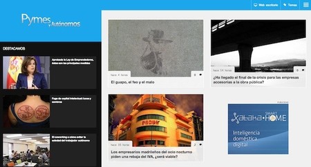 Estrenamos versión para tablet en Pymes y Autónomos