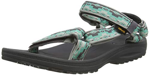 Teva Winsted, Sandalias de Punta Descubierta Mujer, Multicolour (Monds Waterfall Mwtr), 38 EU