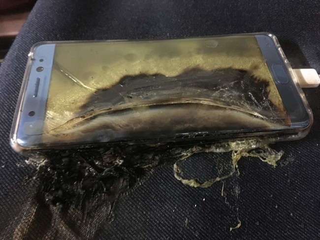 Note7 Burn