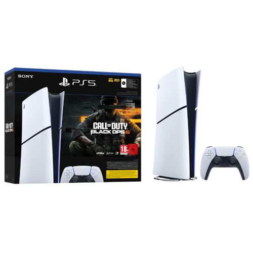 Consola Ps5 Slim Digital 1tb + Call Of Duty: Black Ops 6