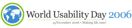World Usability Day 2006