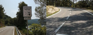 La DGT quiere salvar la vida de los motoristas pintando líneas perpendiculares en algunas carreteras