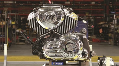 Primeros datos de potencia del motor Indian Thunder Stroke 111