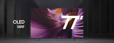 Para conseguir un OLED así de bestia por poco dinero tendrás que darte prisa: la Samsung S85F de 77", ahora en liquidación 
