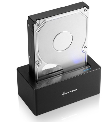 Sharkoon QuickPort USB 3.1 Type C, un dock para transferir tus contenidos a la máxima velocidad