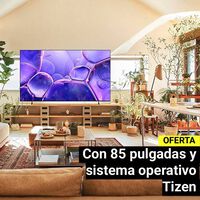 Los televisores gigantescos empiezan a tener precios golosos: este de Samsung con 85 pulgadas roza su mínimo histórico 