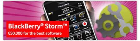 Vodafone: 70.000 € en premios para concurso de desarrollo en BlackBerry Storm