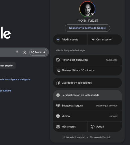Personalización
