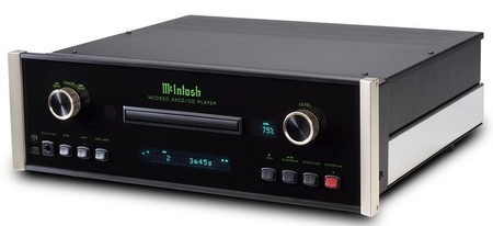 McIntosh MCD550, reproductor de CD/SACD de gama alta para usuarios exigentes