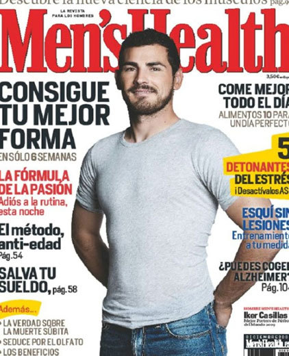 Iker Casillas tremendo en Men’s Health ¡Ay Omá!