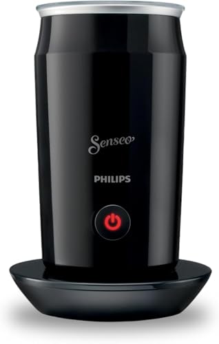 Philips Senseo Espumador de Leche Eléctrico, 2 Capuchinos, Negro