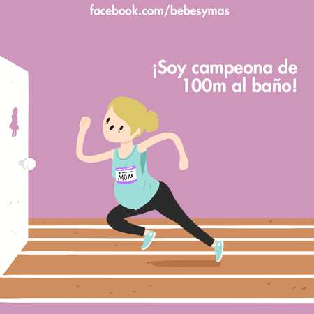 ¿Eres campeona de 100 metros al baño? Por qué necesitas orinar con frecuencia cuando estás embarazada