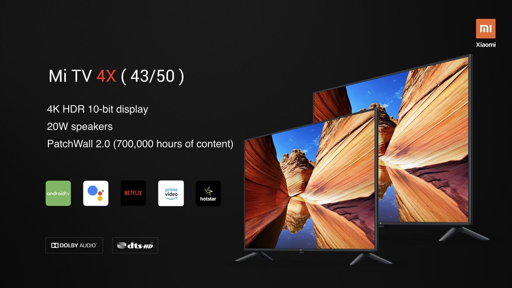 Mi TV 4X, el nuevo televisor premium de Xiaomi llega con hasta 65