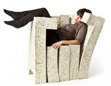 Un sofá blandito y deformable