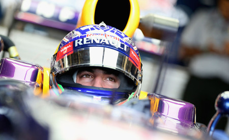 Daniel Ricciardo podría tener problemas para caber en el Red Bull RB10