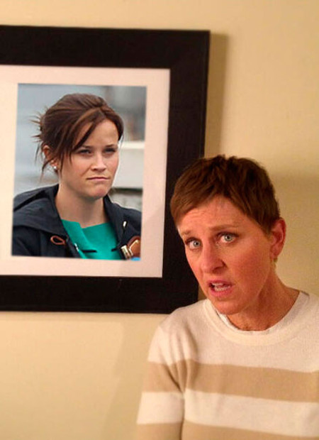 Si Reese Witherspoon se tiñe de castaño... ¡Ellen DeGeneres también!