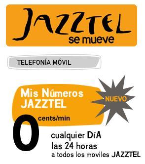 0 céntimos/minuto entre Jazztel Móvil con un nuevo módulo de ahorro